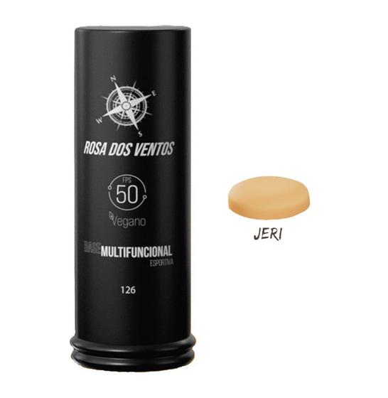Imagem de Base Stick Vegana Rosa dos Ventos cor Jeri FPS50 UVA 44,8
