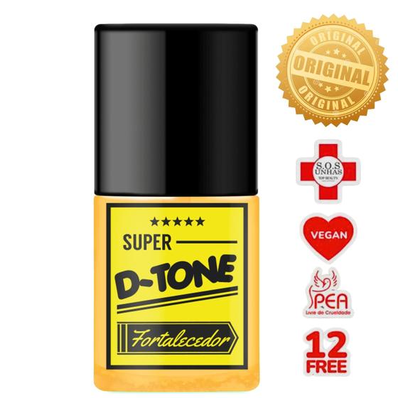 Imagem de Base Super D-tone Fortalecedora De Unha Vitamina B5 7ml