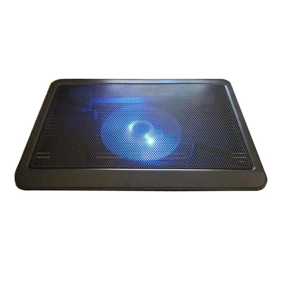 Imagem de Base Suporte Ajuste De Altura + cooler Com Led para Notebook