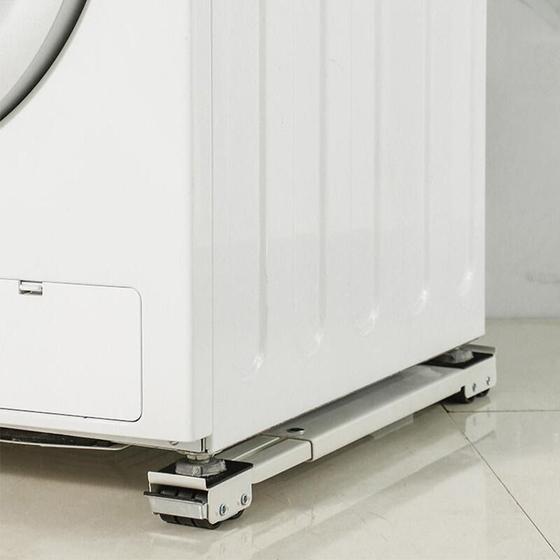 Base Suporte Com Rodinhas Para Geladeira, Fogão, Máquina de Lavar Menor preço em Base Suporte Com Rodinhas Para Geladeira, Fogão, Máquina de Lavar