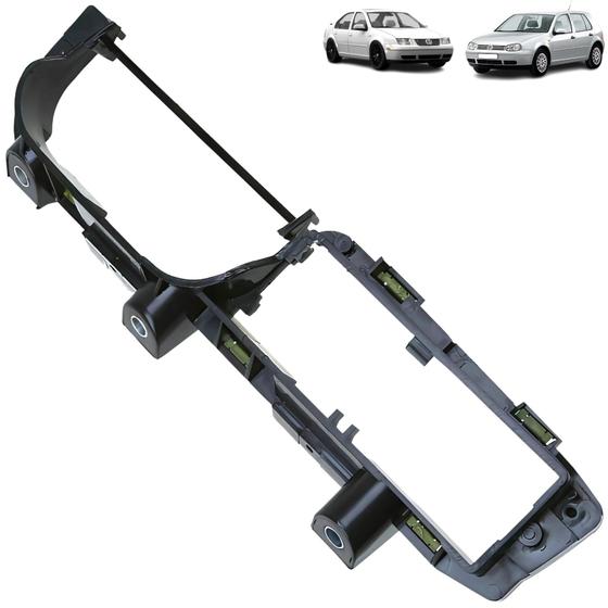 Imagem de Base Suporte Moldura Apoio Puxador Dianteira Golf Bora 1999 2000 2001 2002 2003 2004 2005 2006 2007 2008 2009 2010 2011