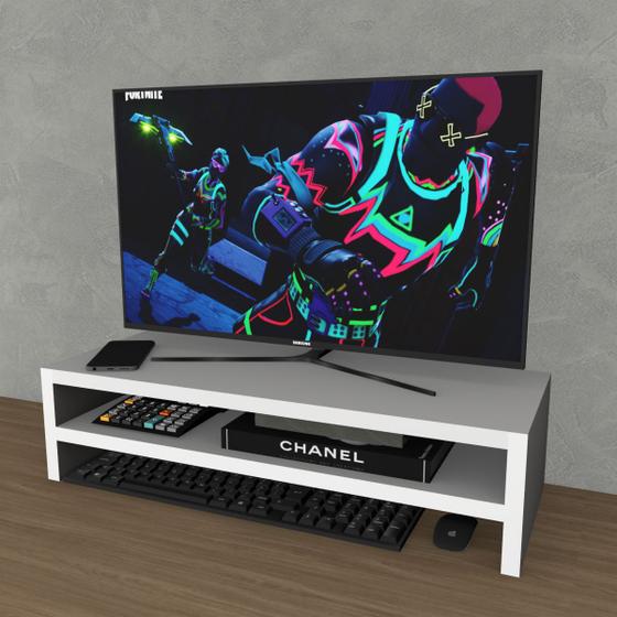 Base Suporte Para Monitores Notebook Elevado Setup Gamer Menor preço em Base Suporte Para Monitores Notebook Elevado Setup Gamer