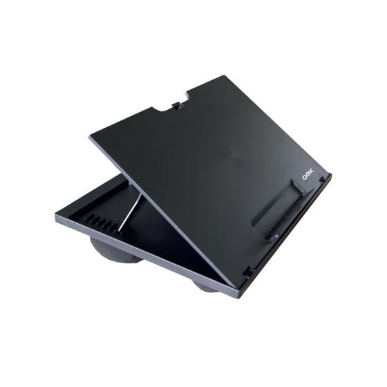 Imagem de Base Suporte Para Notebook Almofadada Regulagem Oex Ac100