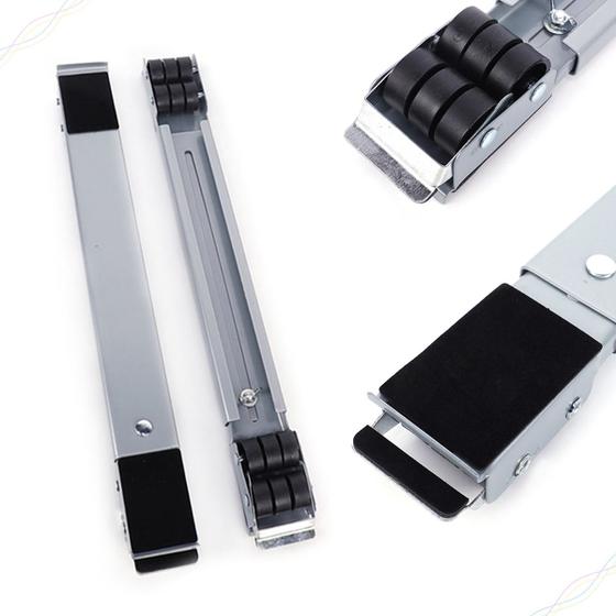 Base Suporte Rodinhas Geladeira Máquina De Lavar Lava-louças Menor preço em Base Suporte Rodinhas Geladeira Máquina De Lavar Lava-louças