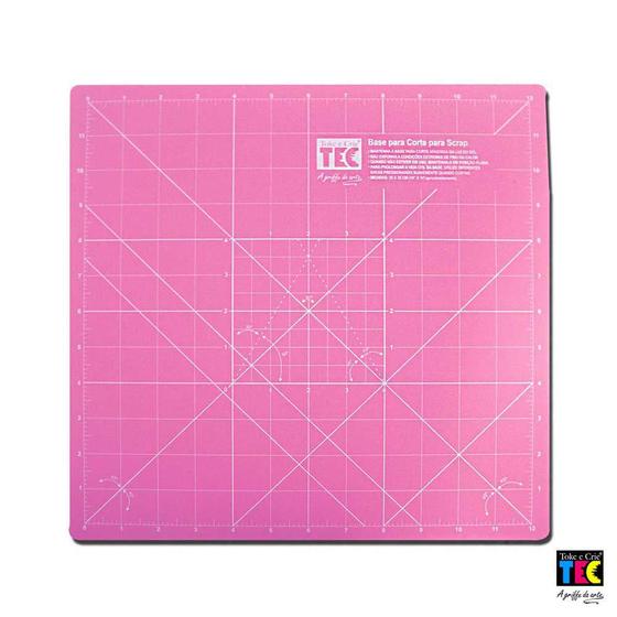 Imagem de Base Toke e Crie  Base de Corte Rosa 350 x 350 mm 7501 DI086