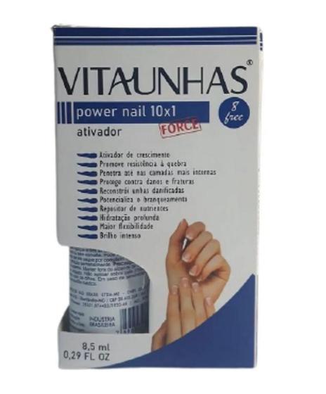 Imagem de Base vitaunhas force power nail 10x1 ativador 8,5ml