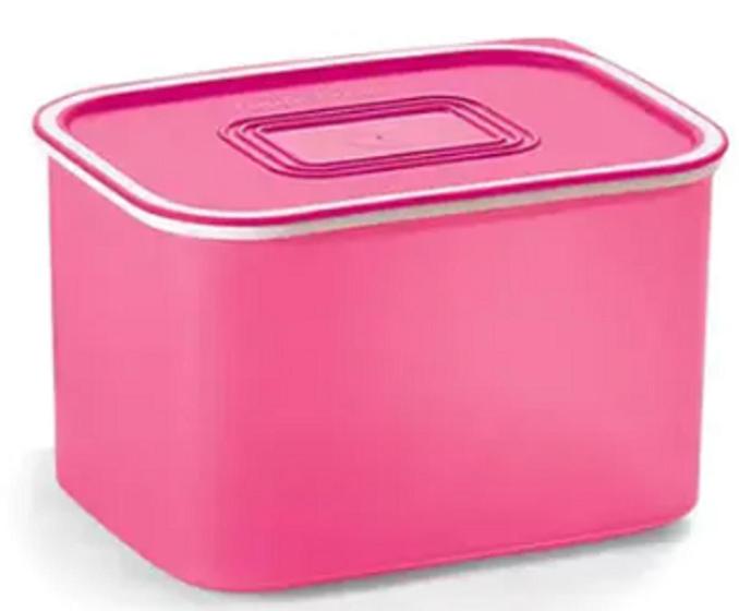 Imagem de Baseline Retangular 1,3 Litros Rosa Tupperware