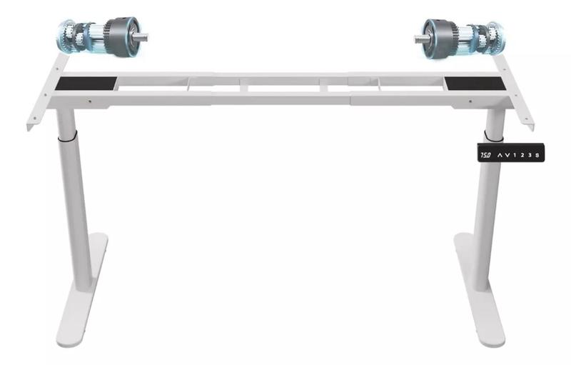 Imagem de Bases De Mesa Escritorio Com Regulagem De Altura Motor Duplo