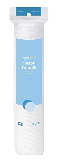 Imagem de Basics Cotton Rounds Discos De Algodão Macio - 100 Unidades