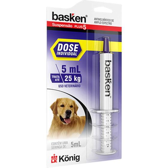 Imagem de Basken Suspensão Dose Individual 5Ml - König