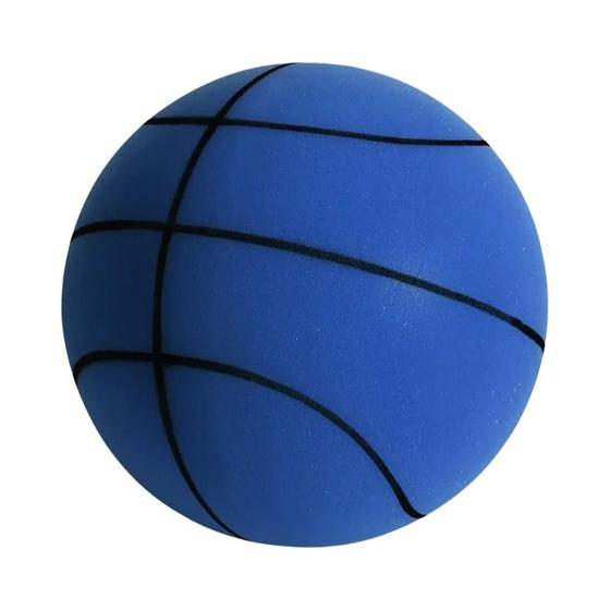 Imagem de Basquete de Espuma Macia 24cm - Silencioso para Crianças e Adultos