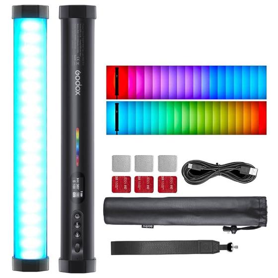 Imagem de Bastão De Led Rgb Godox Tl30 Com Bluetooth Para Efeitos Especiais