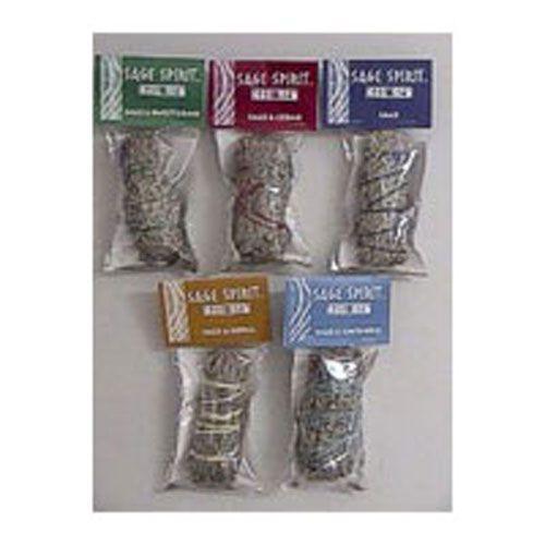 Imagem de Bastão de Limpeza Smudge Sage/Sweetgrass da Sage Spirit (6 Unidades)
