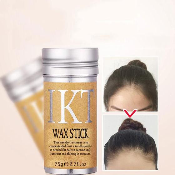 Bastão de Pomada Wax stick Modelador penteados e Frizz Pomada para