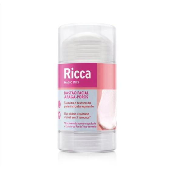 Imagem de Bastão Facial Ricca Apaga-Poros Antioleosidade 30g