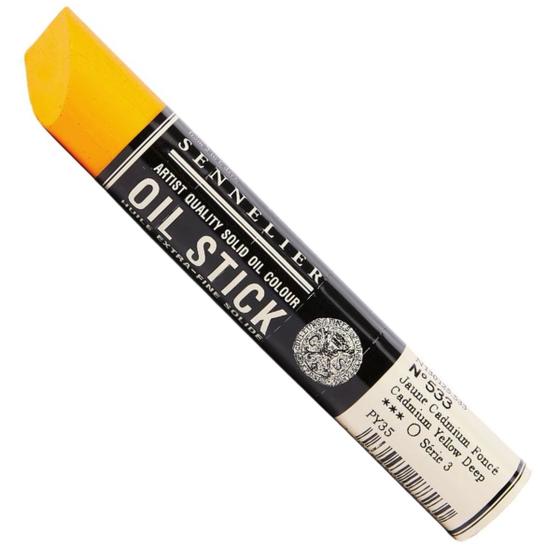 Imagem de Bastão Óleo Sennelier Extra Fine 38ml S3 533 Cad Yellow Deep