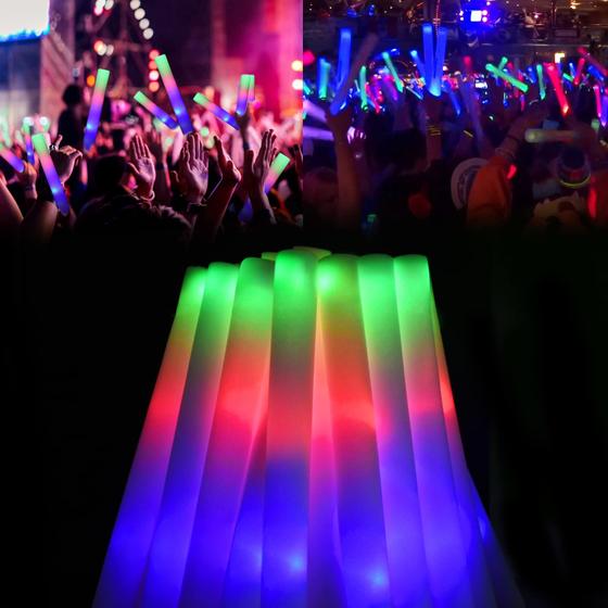 Imagem de Bastões de Luz LED LifBetter - 20 Unidades - Espuma