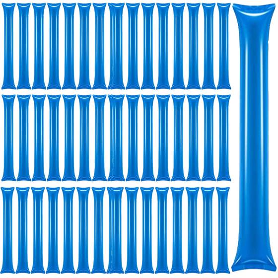 Imagem de Bastões de Torcida Civaner Thunder Sticks - Kit com 48 Unidades - Azul