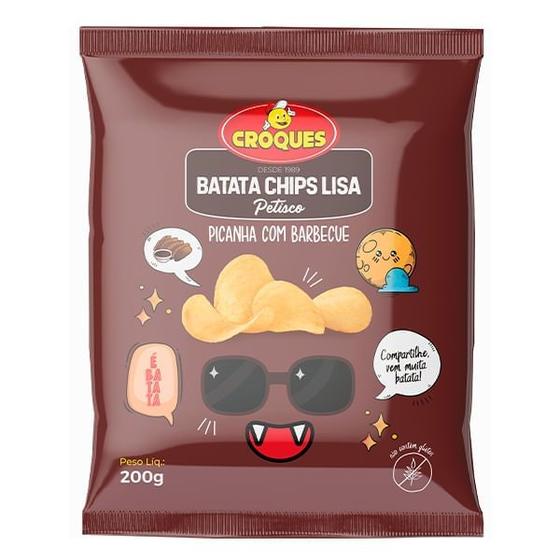 Imagem de Batata Croques Chips Lisa Picanha Com Barbecue 200g