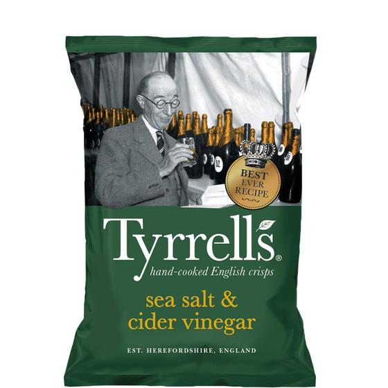 Imagem de Batata Frita com Sal Marinho e Vinagre Tyrrells 150g