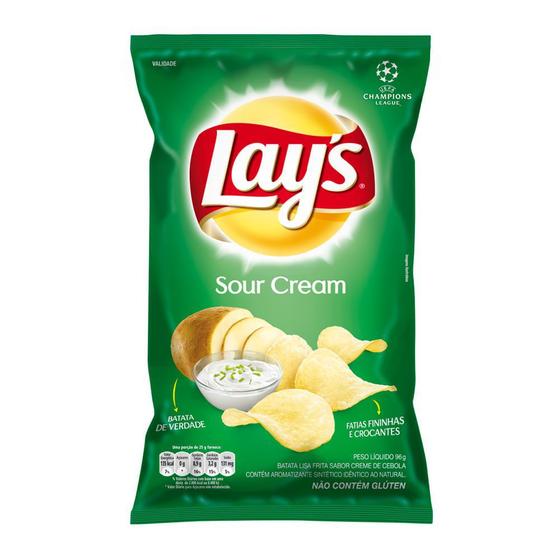 Imagem de Batata Lays Sour Cream com 96g