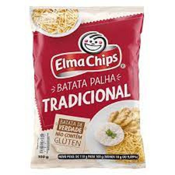 Imagem de Batata Palha Tradicional Elma Chips Pacote 100g