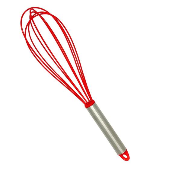 Imagem de Bate Clara Fue de Silicone com Cabo Inox 30cm