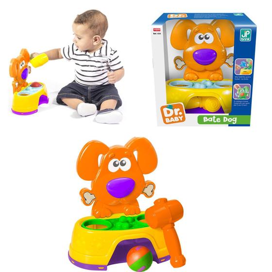 Imagem de Bate Dog Cachorrinho Com Martelo E Bolinhas - Jp Brink