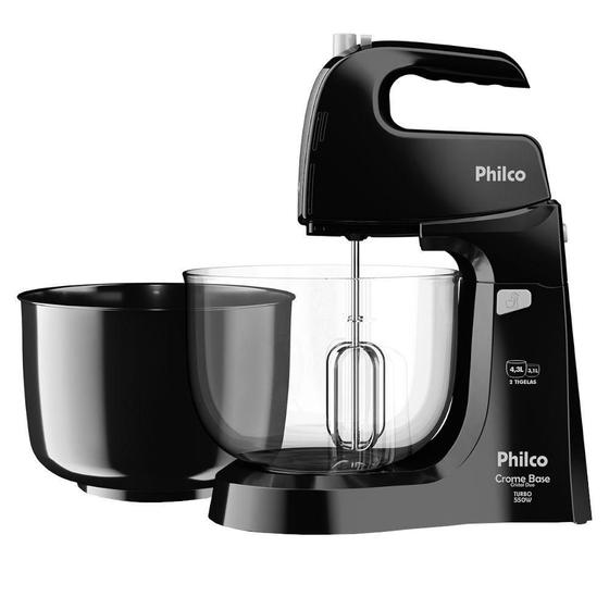 Imagem de Batedeira 4 Velocidades com Turbo 2 Tigelas 550W Philco