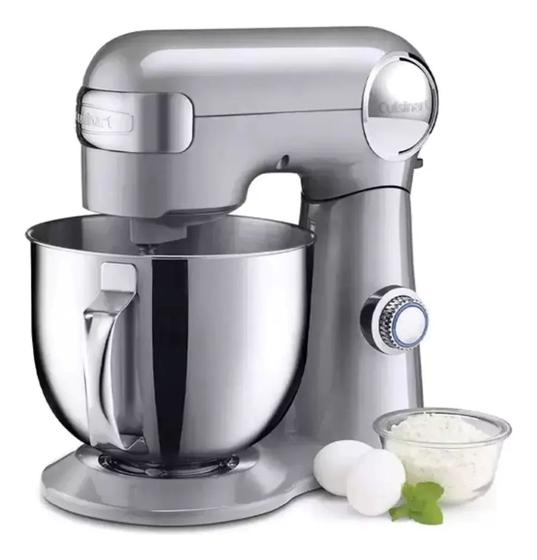 Imagem de Batedeira cuisinart planetária precision master 5,5l prata 127v sm-50bccbr