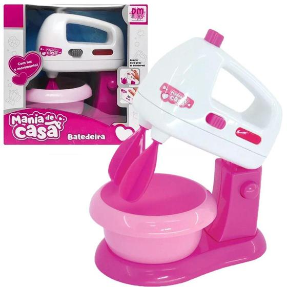 Imagem de Batedeira Infantil Luz Movimento Mania De Casa 6669 - DMTOYS