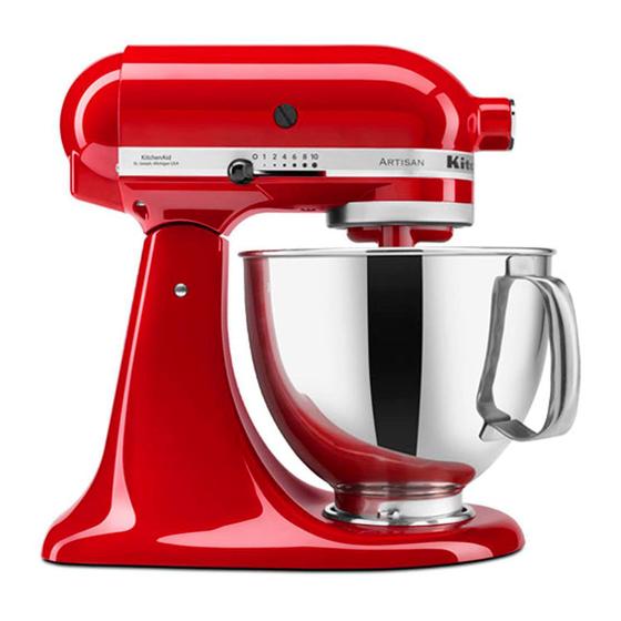 Imagem de Batedeira Kitchenaid Artisan Empire Red 110V - KEA33CV