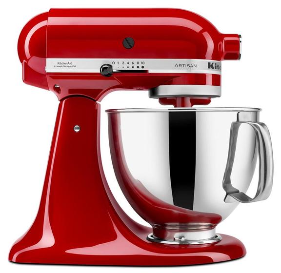 Batedeira KitchenAid Artisan Empire Red - KEA33CV Menor preço em Batedeira KitchenAid Artisan Empire Red - KEA33CV