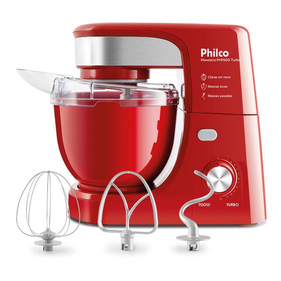 Batedeira Philco Vermelha PHP500 Turbo Menor preço em Batedeira Philco Vermelha PHP500 Turbo