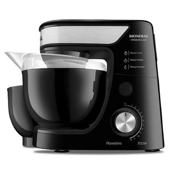 Batedeira Planetária Mondial Premium Preto e Inox BP-01P-B - 127 Volts Menor preço em Batedeira Planetária Mondial Premium Preto e Inox BP-01P-B - 127 Volts