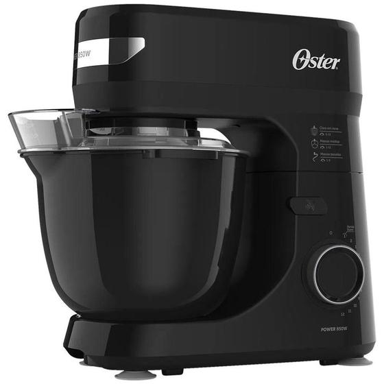 Imagem de Batedeira Planetária Oster OBAT640 850W 12 Velocidade + Partida Suave Capacidade 4L