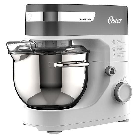 Batedeira Planetária Oster White Bowl de Inox 750W Branca 220V OBAT652-220 Menor preço em Batedeira Planetária Oster White Bowl de Inox 750W Branca 220V OBAT652-220