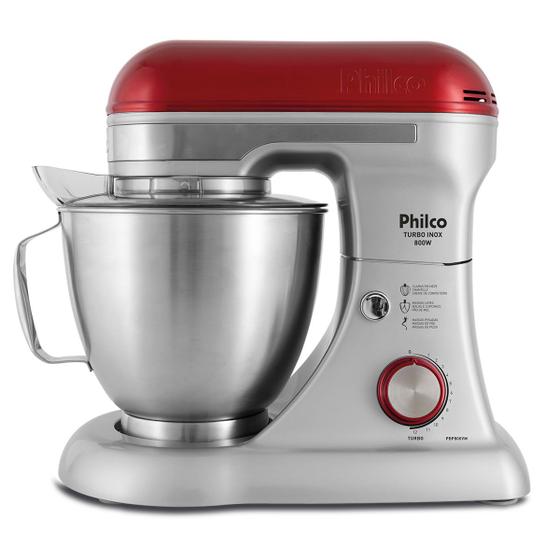 Imagem de Batedeira Planetária Philco PBP800VM Turbo Inox 800W