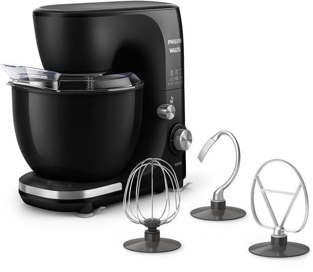 Batedeira Planetária Philips Walita Preta - RI7912 Menor preço em Batedeira Planetária Philips Walita Preta - RI7912