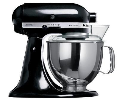 Imagem de Batedeira Stand Mixer KitchenAid Artisan Onyx Black - KEA30CE 220V