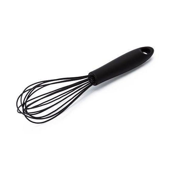 Imagem de Batedor Manual Fio Silicone com Cabo em Polipropileno Preto 31CM WECK 5019