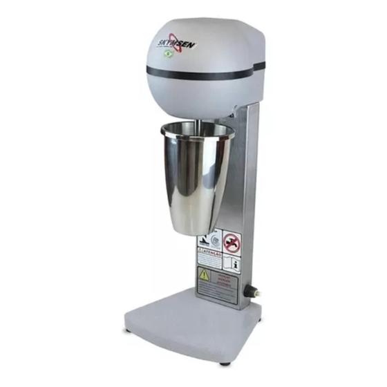 Imagem de Batedor Milk Shake 500w Copo Inox 1 Haste 127V Skymsen bmsn