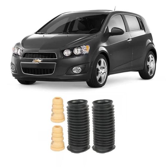 Imagem de Batente e Coifa Chevrolet Sonic Dianteiro (2011 Até 2016) O Par