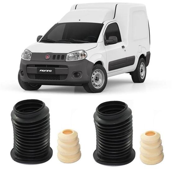 Imagem de Batente e Coifa Fiat Fiorino Dianteiro 2014 Até 2019 O Par