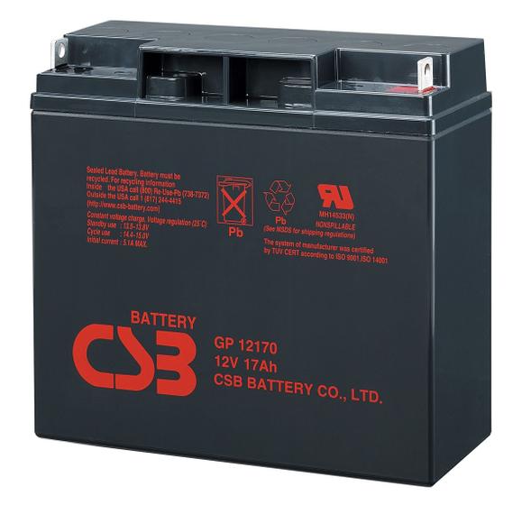 Bateria 12v 17ah Csb Gp12170 No Break Apc Sms Nf Garantia Menor preço em Bateria 12v 17ah Csb Gp12170 No Break Apc Sms Nf Garantia