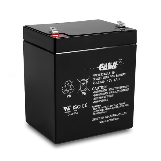 Imagem de Bateria 12V 4Ah SLA Casil CA1240 para Alarme ADT