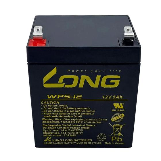 Bateria 12v 5ah Long Nobreak Sms Apc Original Wp5-12 Nova - Proteção ...