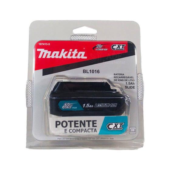 Bateria 12V max de Lition 1.5ah BL1016 Cxt Makita Menor preço em Bateria 12V max de Lition 1.5ah BL1016 Cxt Makita