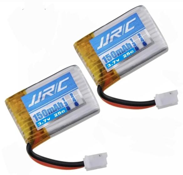 Imagem de Bateria 150mAh 3,7v 25c Para Drone Quadcopter Kit Combo 2 Baterias 