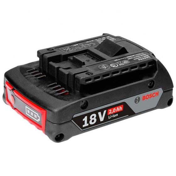 Imagem de Bateria 18V 2,0Ah com indicador de carga Lítio GBA Li-Ion Bosch